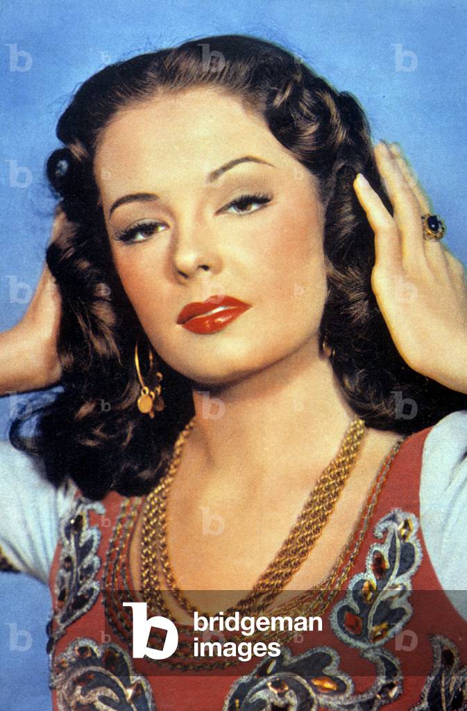 Sinbad the Sailor, Maureen O'Hara, 1947 (film still)
