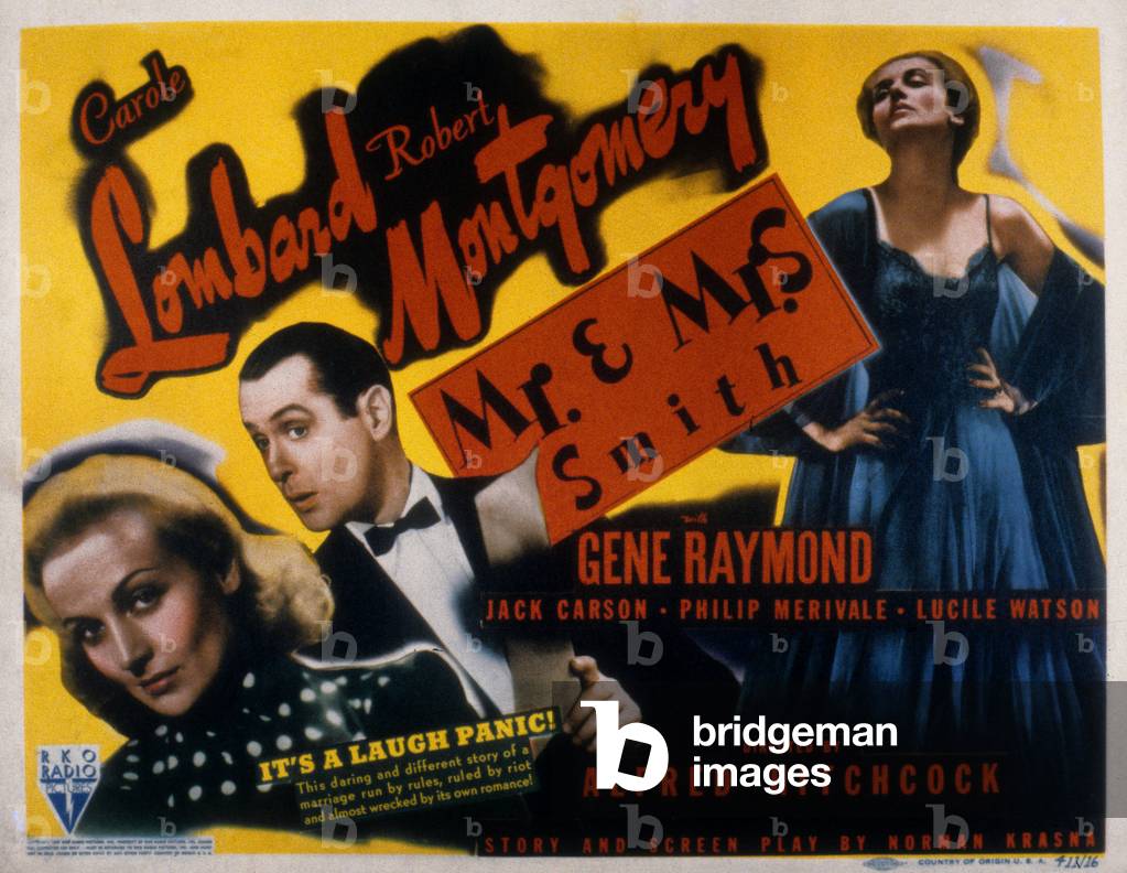 Mr and Mrs Smith, 1941 (poster)