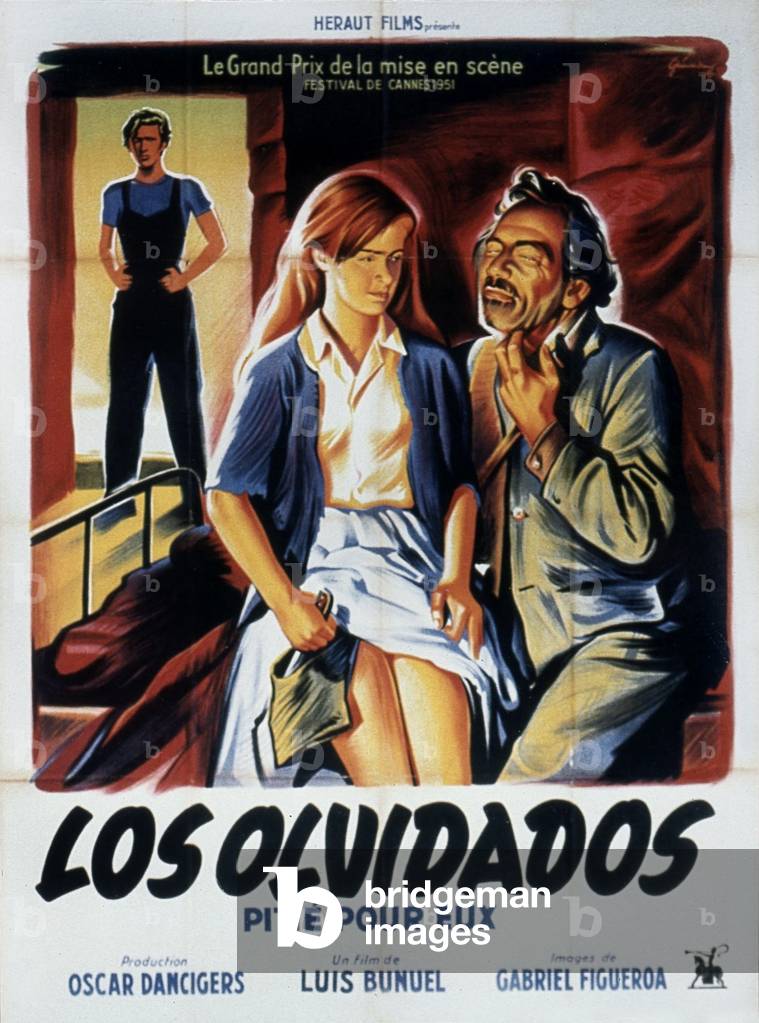 Poster of film Los olvidados by LuisBunuel 1950
