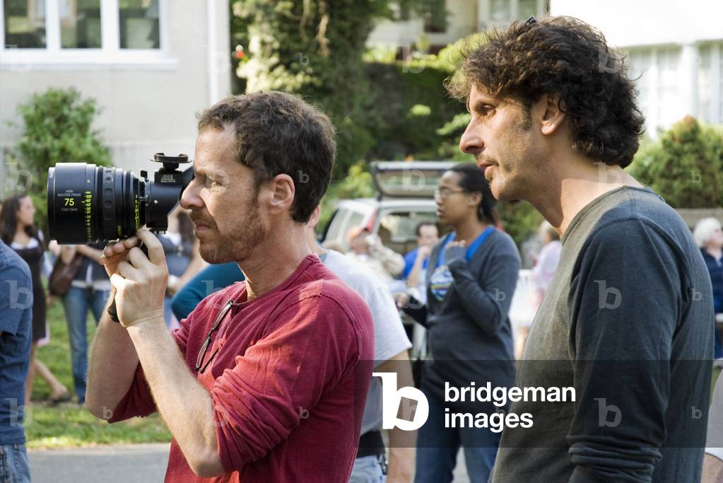 Joel Coen and Ethan Coen on film Burn After Reading, 2008 (photo)