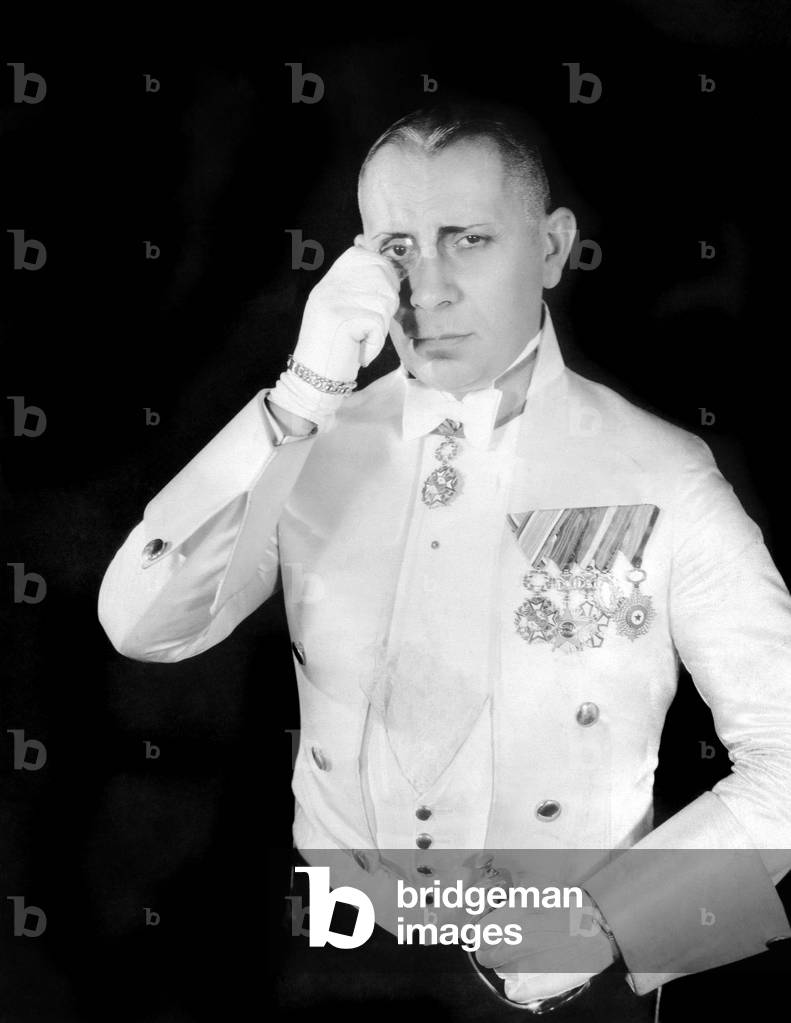 THE GREAT GABBO, Erich von Stroheim, 1929 (film still)