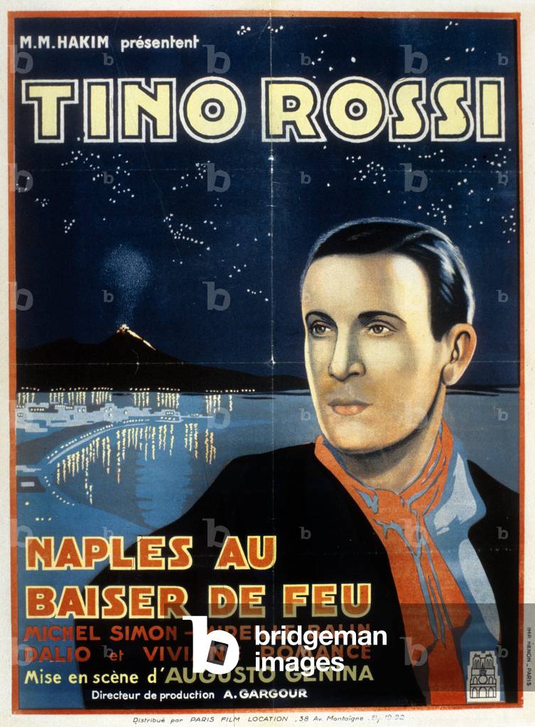 The Kiss of Fire, 1937 (poster