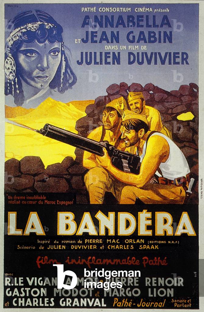 La Bandera de JulienDuvivier avec Annabella et Jean Gabin 1935