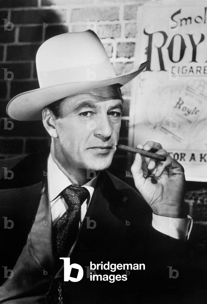 Bright leaf, Gary Cooper  1950 (film still)