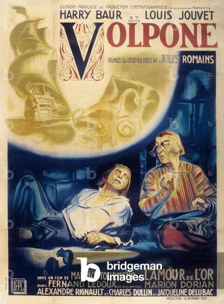 Volpone, 1941 (poster)