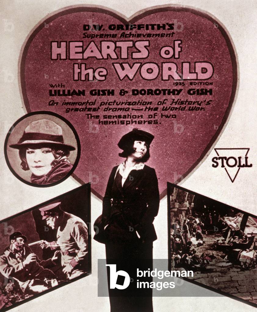 HEARTS OF THE WORLD, 1918 (poster)