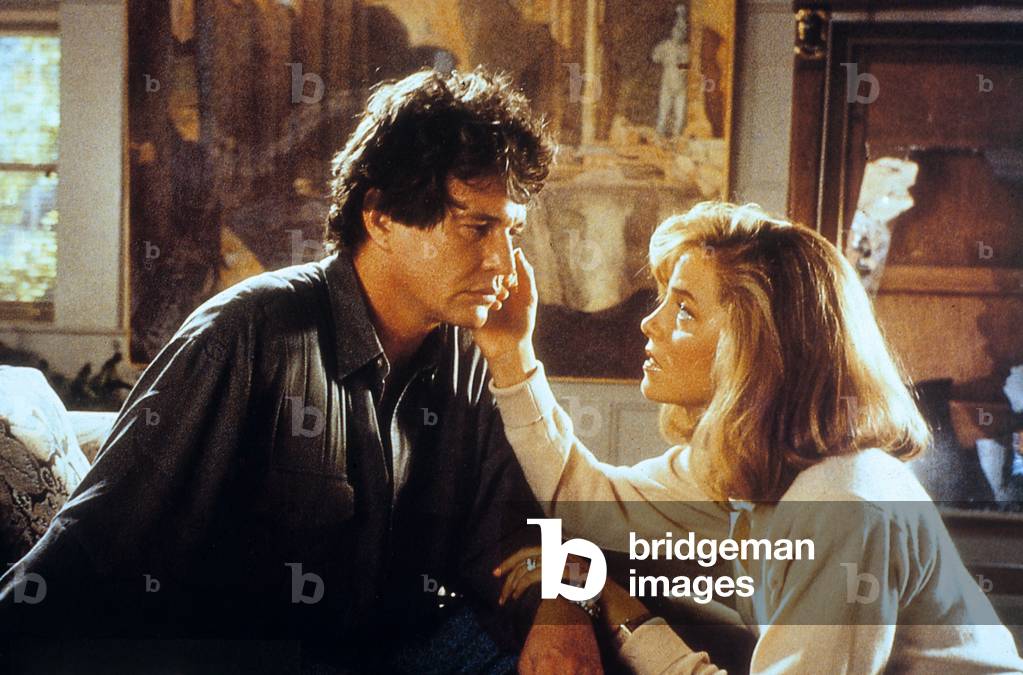 Shattered, Tom Berenger, Greta Scacchi, 1991 (film still)