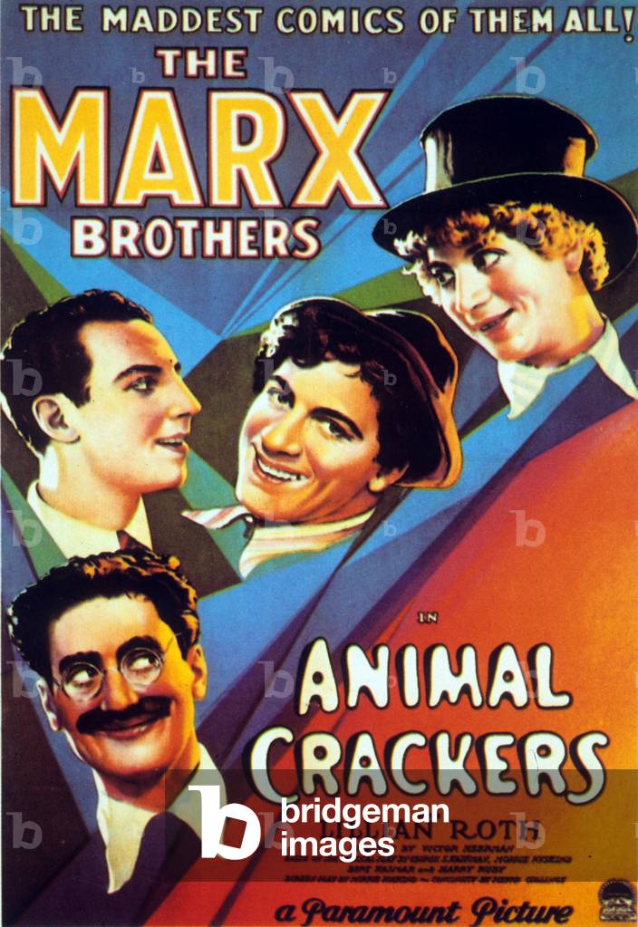 Animal crakers (explorateur en folie) de Victor Heerman avec les Marx Brother 1930