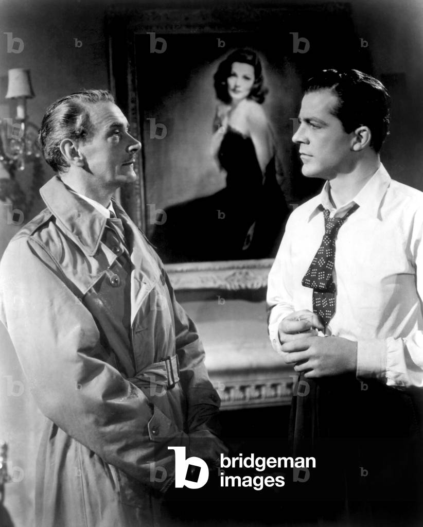 LAURA, Clifton Webb, Dana Andrews, 1944 (film still)