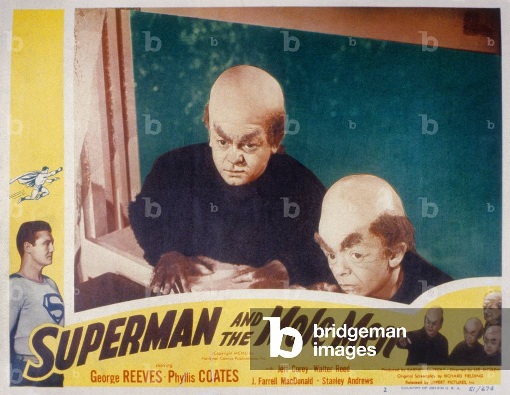 SUPERMAN AND THE MOLE MEN, 1951 (print)