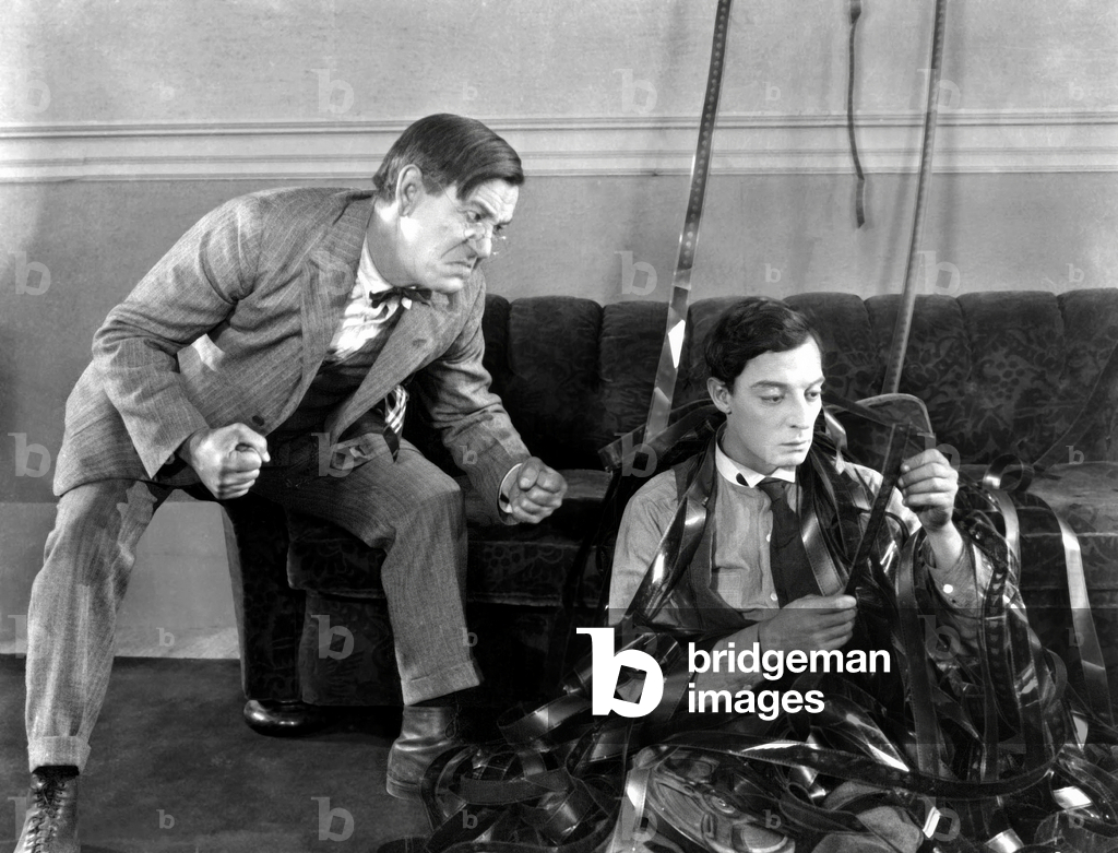 Sherlock Junior, with Ford West and Buster Keaton 1924 (film still)