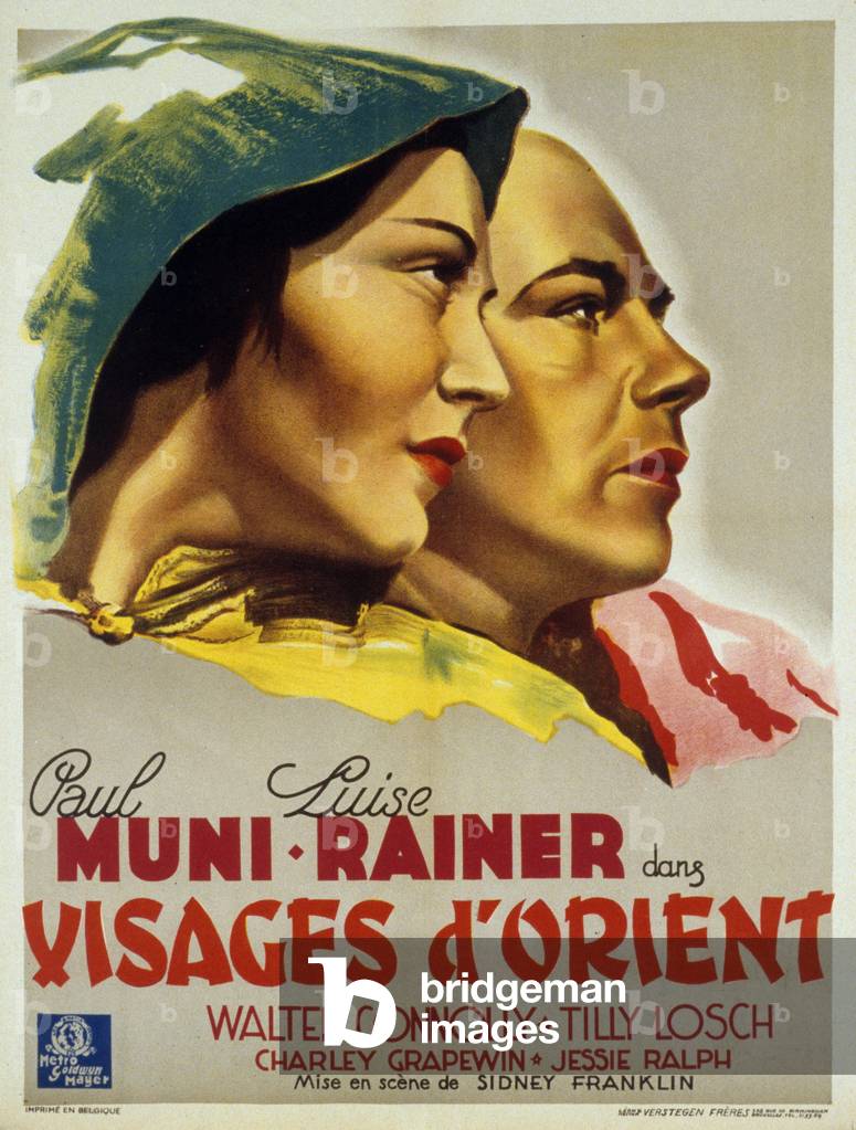 Visage d' Orient (THE GOOD EARTH) 1936 (poster)