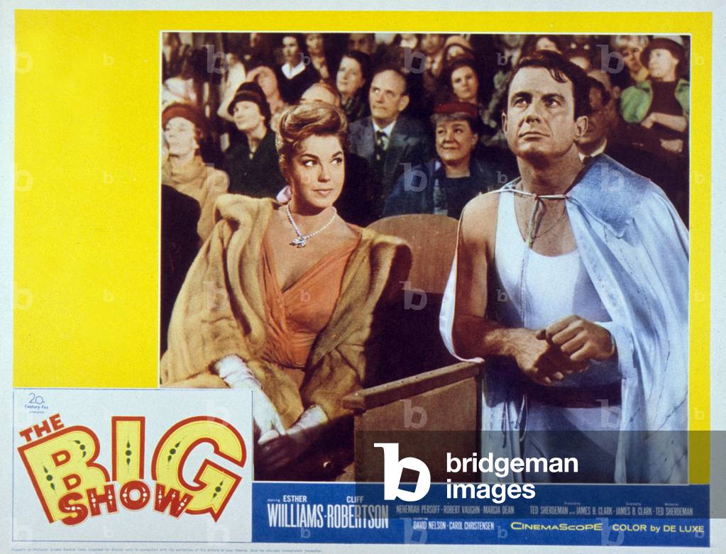 The big show, Esther Williams and Cliff Robertson 1961 (print)