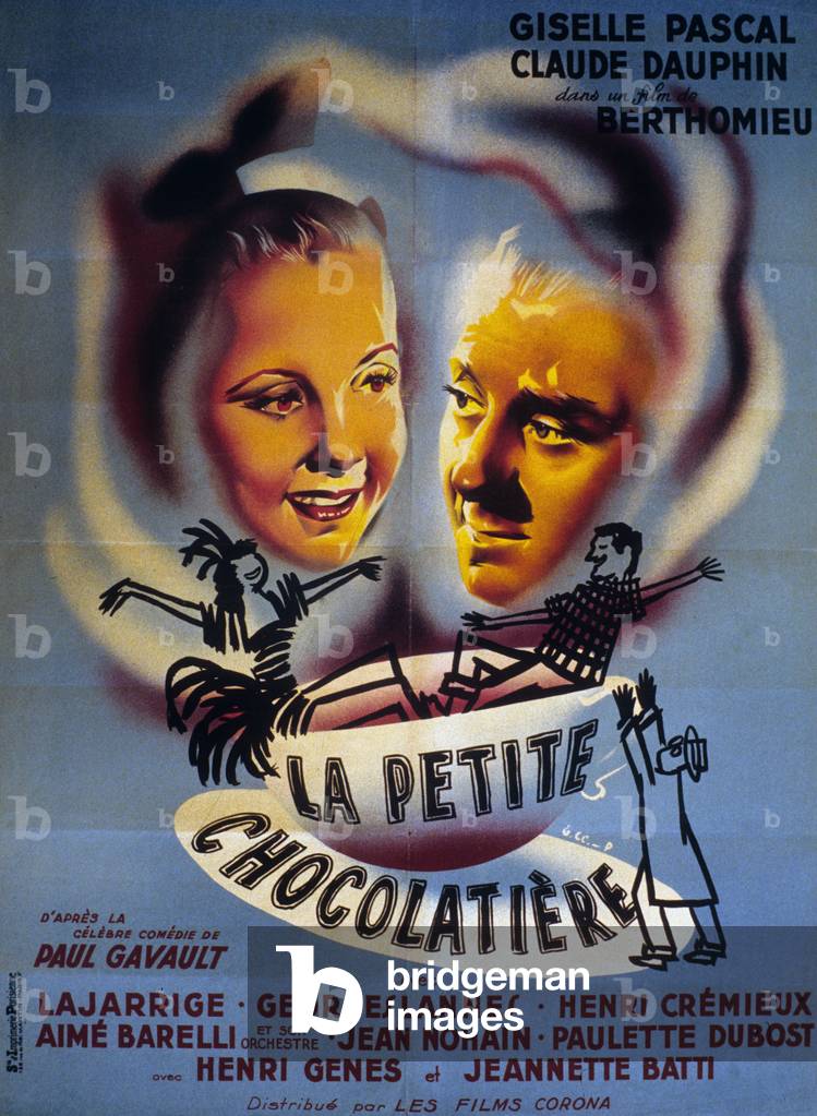 The Chocolate Girl, 1950 (poster)