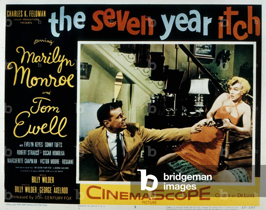 THE SEVEN YEAR ITCH, 1955 (print)