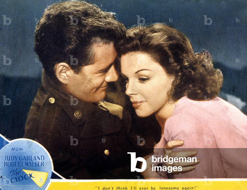 The clock, Judy Garland, Robert Walker 1945 (print)