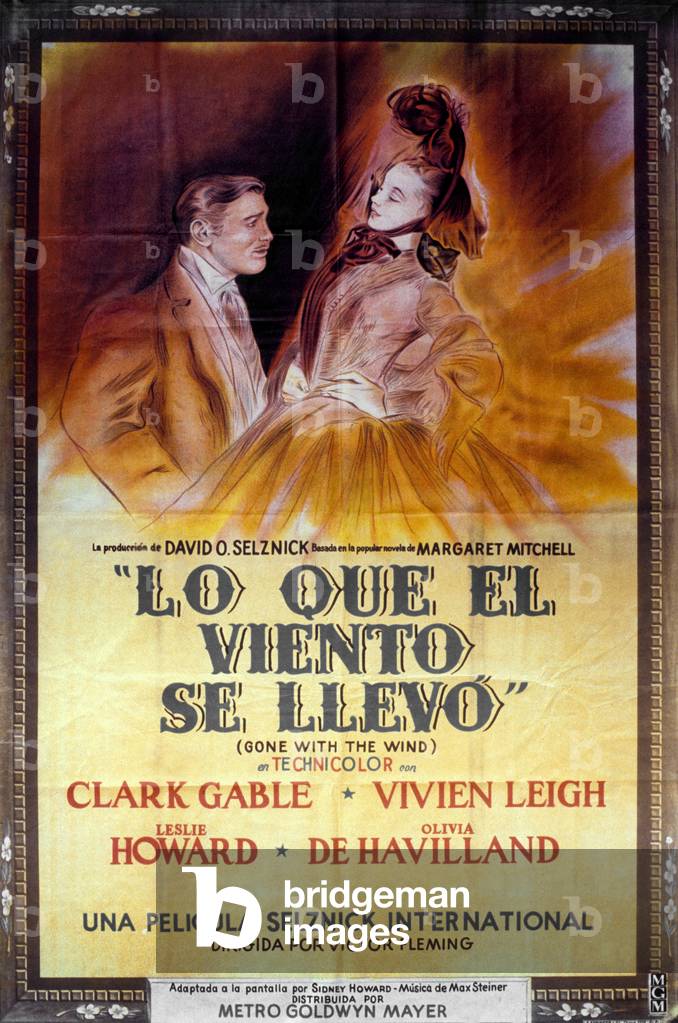 Gone With The Wind Directed By Victor Fleming, 1939 (Poster)