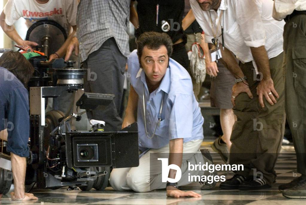 Paolo Sorrentino on set of IL DIVO, 2008 (photo)