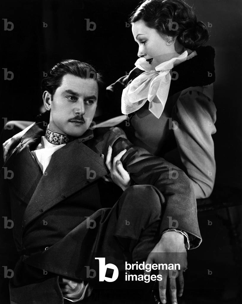 The Soldier and the Lady (Michel Strogoff), Anton Walbrook, Elizabeth Allan, 1937 (film still)