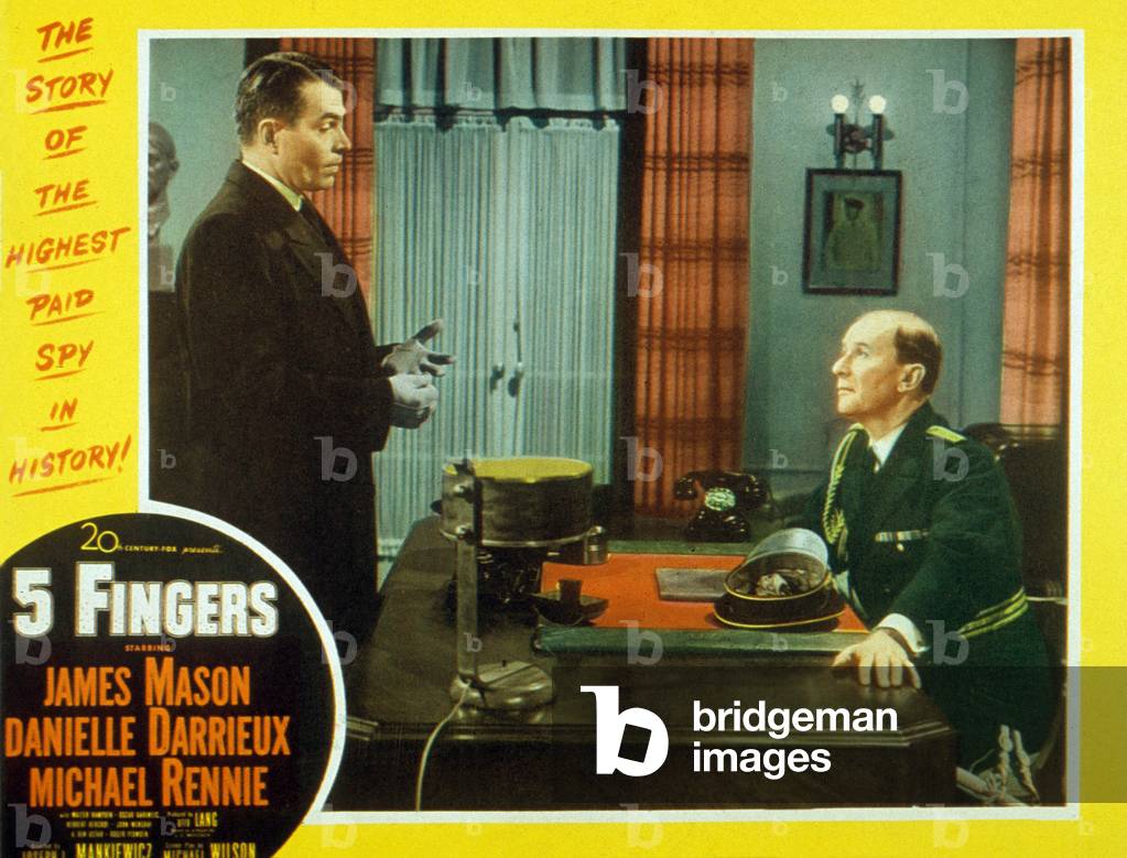 Five fingers, 1952 (print)