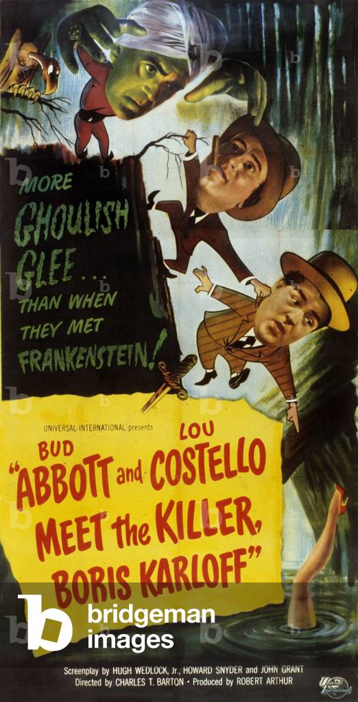 Abbott and Costello Meet the Killer, 1949 (poster)