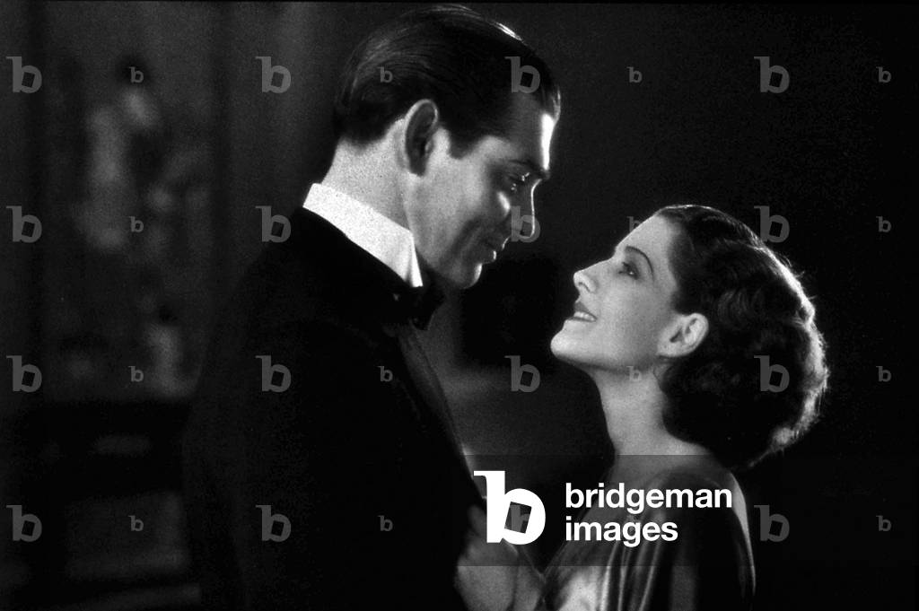 A free Soul, Clark Gable And Norma Shearer, 1931 (film still)