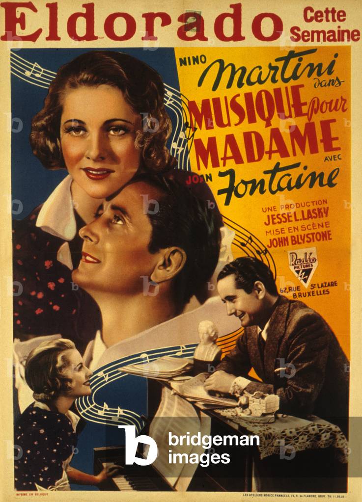 Music for Madame, 1937 (poster)