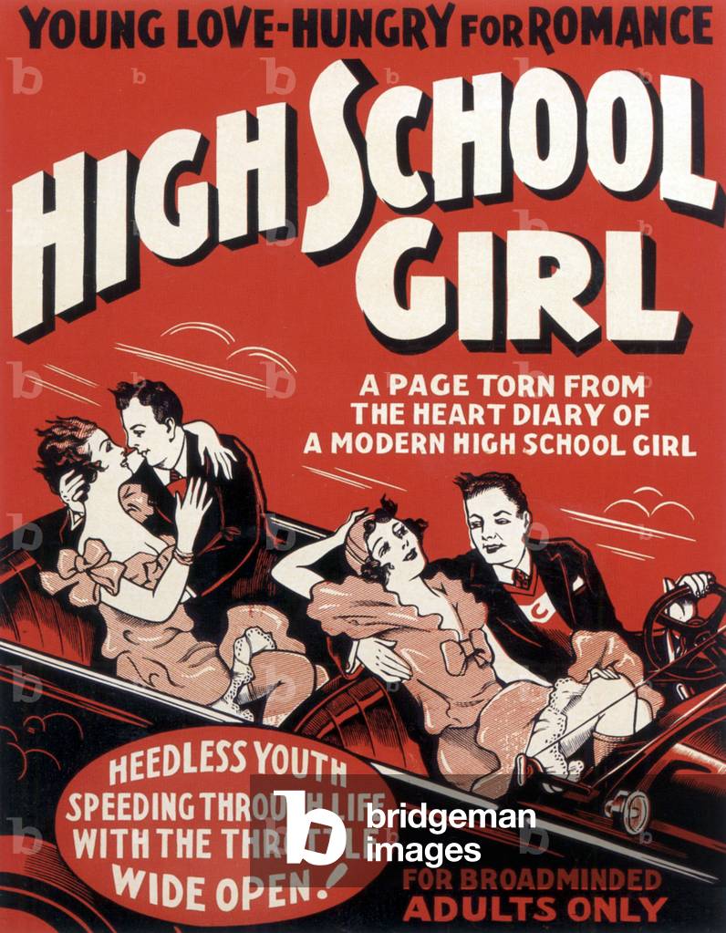 High School Girl, 1934 (poster)
