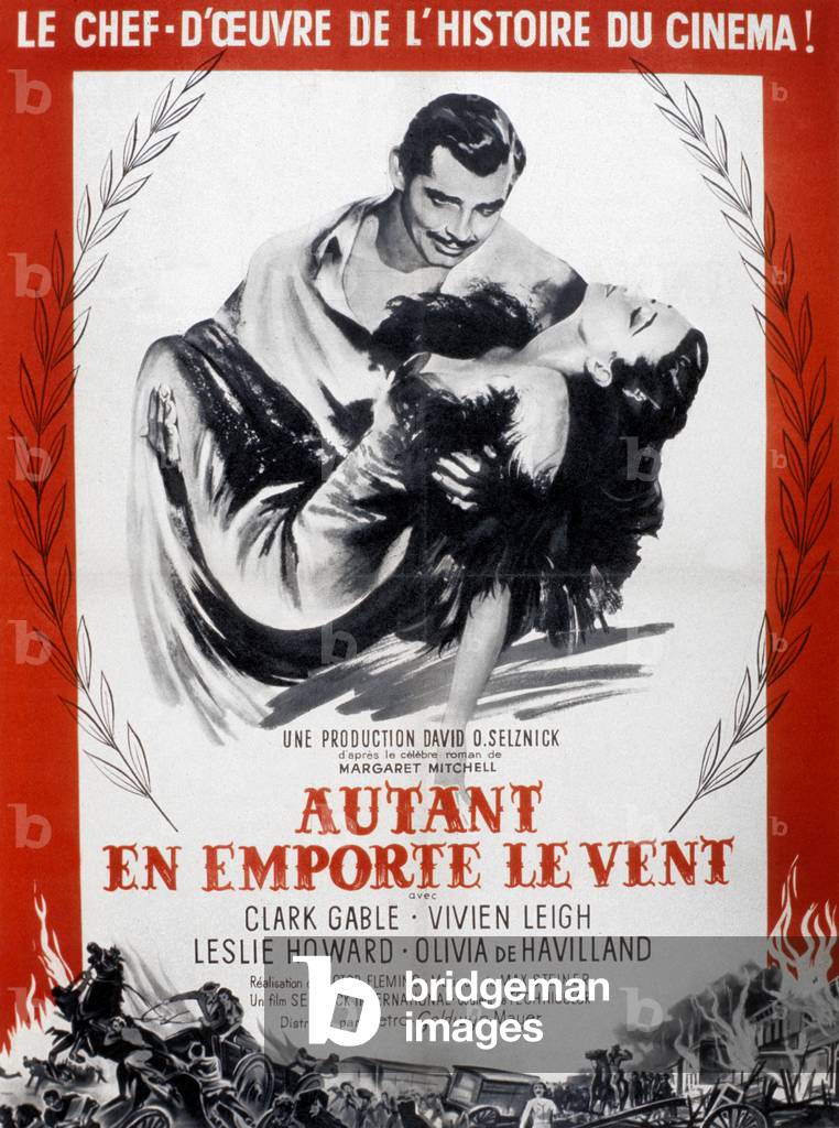 Gone with the Wind, 1939 (poster)