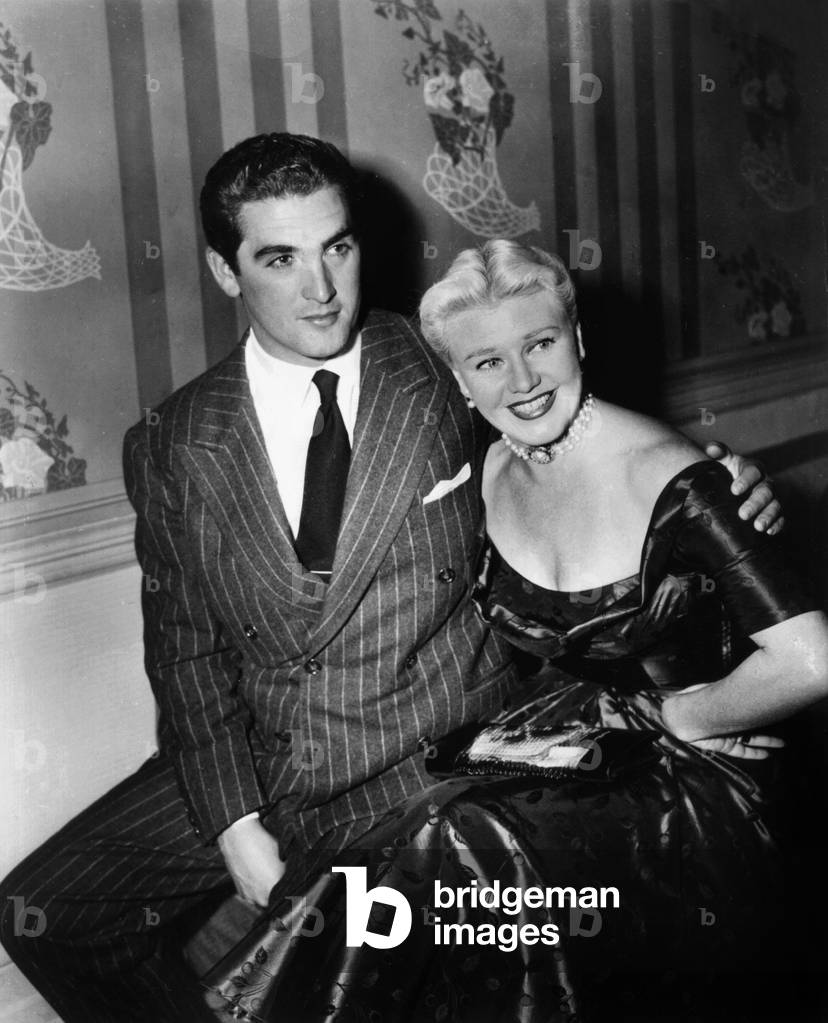 Ginger Rogers and  Jacques Bergerac, c. 1953 (photo)