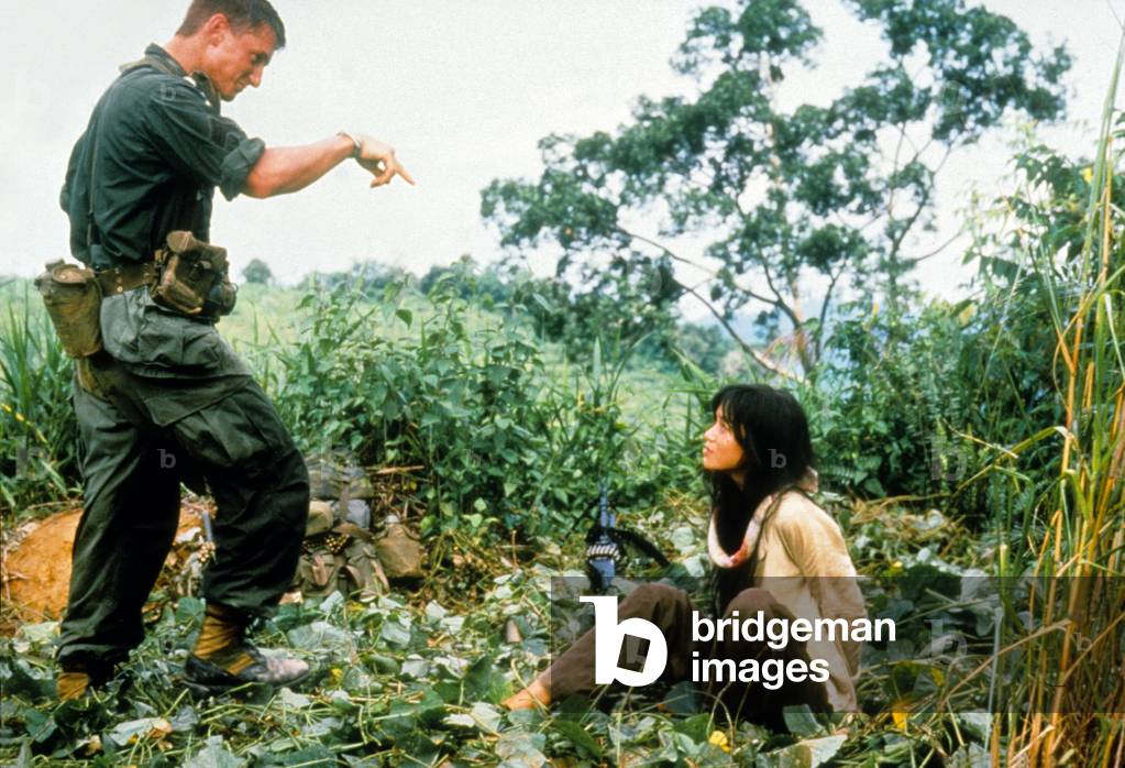 CASUALTIES OF WAR, 1989 (film still)