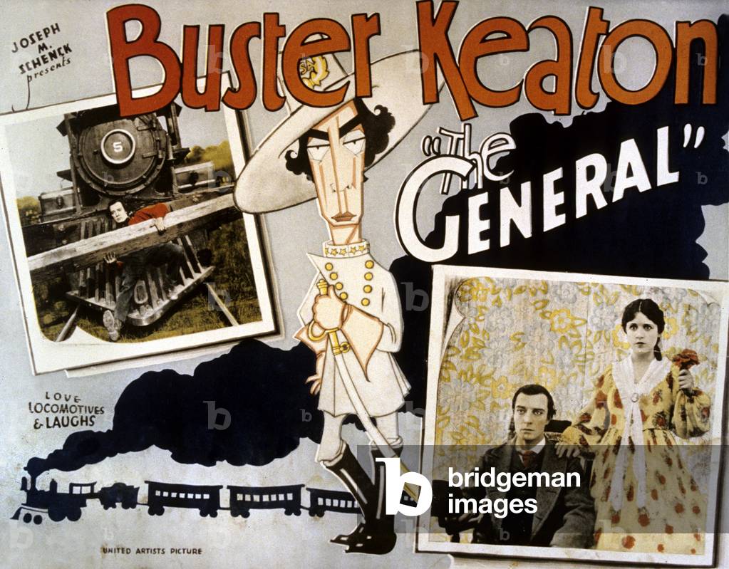 The General, Buster Keaton, 1927 print)