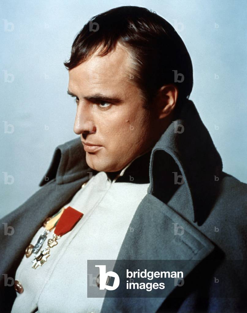 Desiree, Marlon Brando (Napoleon) 1954 (film still)