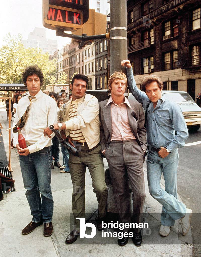 HOT ROCK,Paul Sand, Ron Leibman, Robert Redford, George Segal, 1972 (film still)