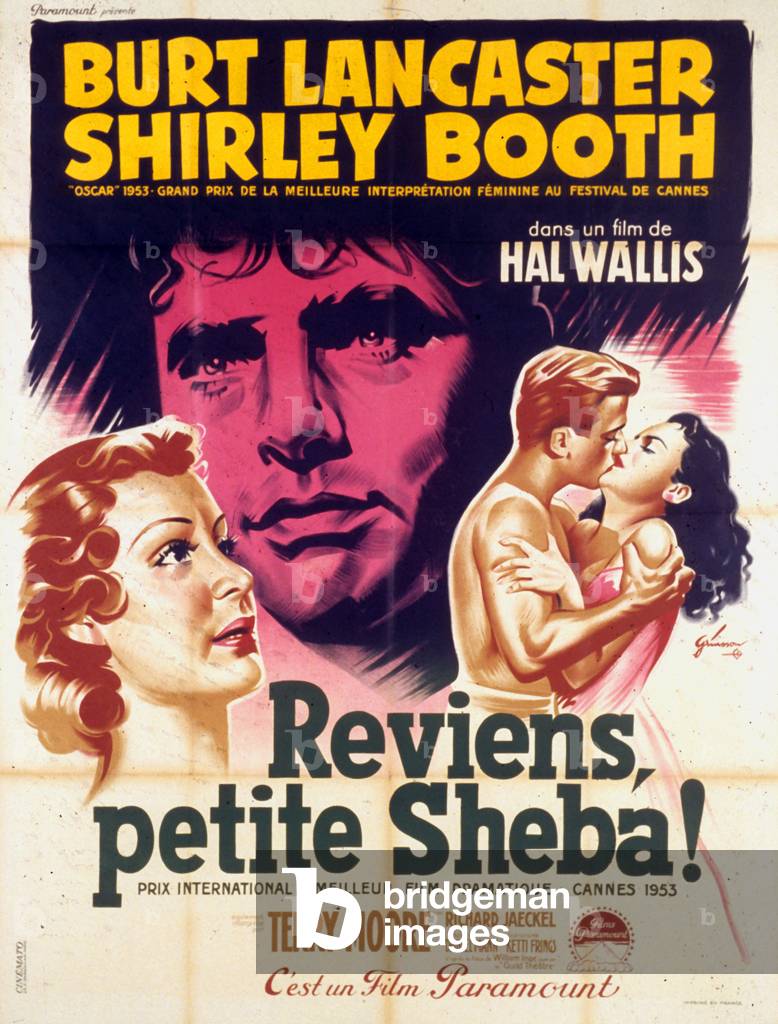 Reviens petite Sheba (Come Back, Little Sheba) de Daniel Mann avec Burt Lancaster, Shirley Booth 1952