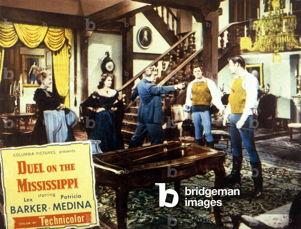 Duel on the Mississippi, 1955 (print)