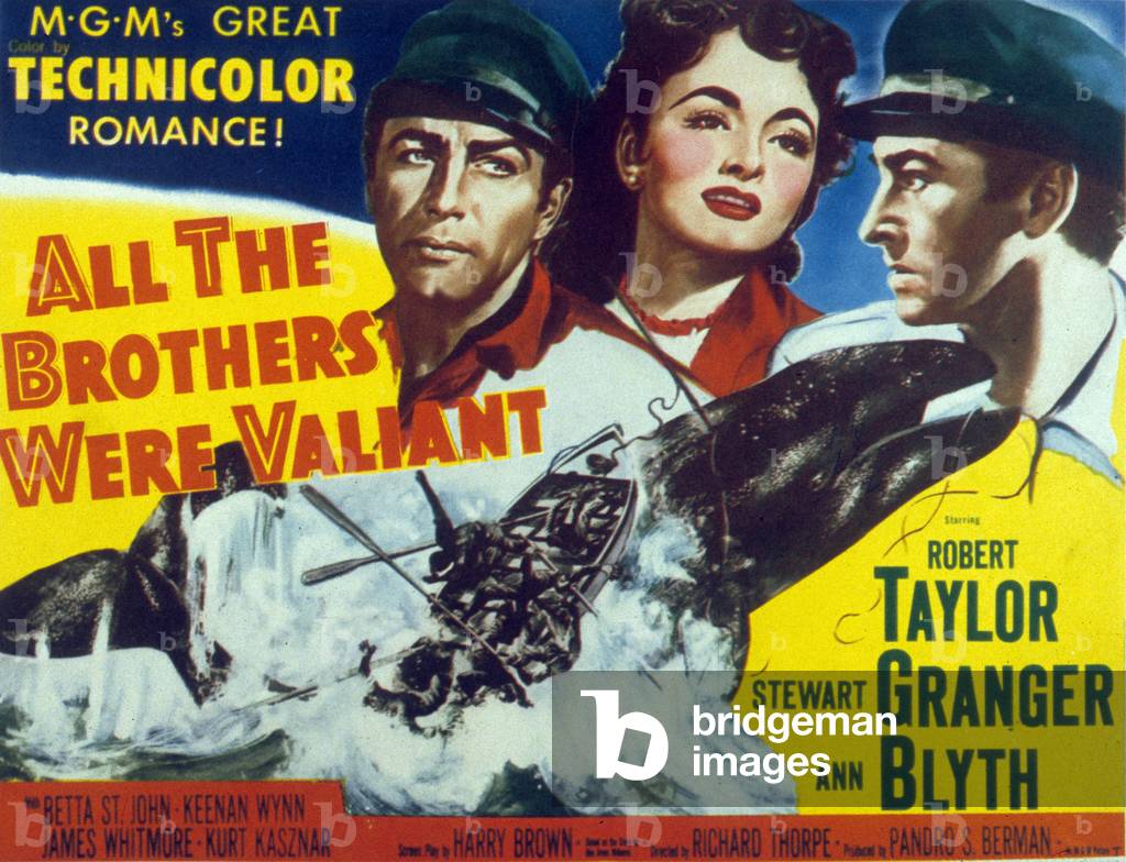 All Brothers Were Valiant, 1953 (poster)