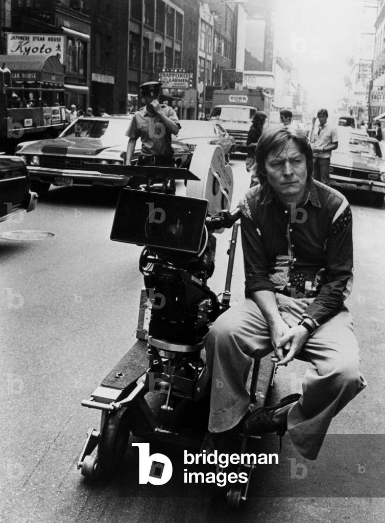 The director Alan Parker on the shooting of Fame in 1980 (photo)