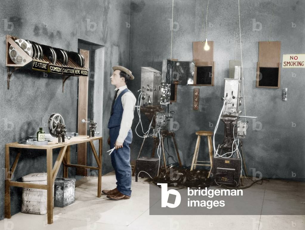 The Cameraman, Buster Keaton, 1928 (film still)