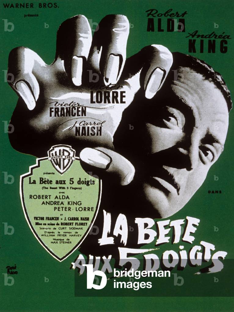 The Beast with Five Fingers, 1946 (poster)