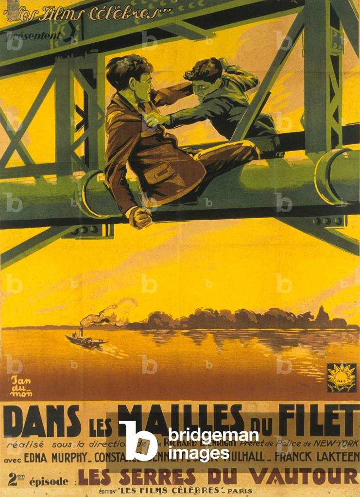 Dans es mailles du filet (Into the Net), 1924 (poster)
