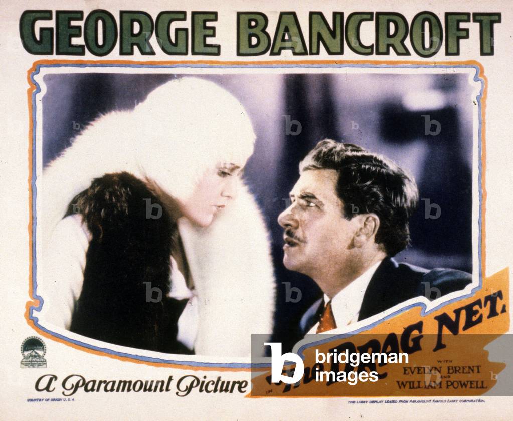 The Dragnet, Evelyn Brent, George Bancroft, 1928 (print)