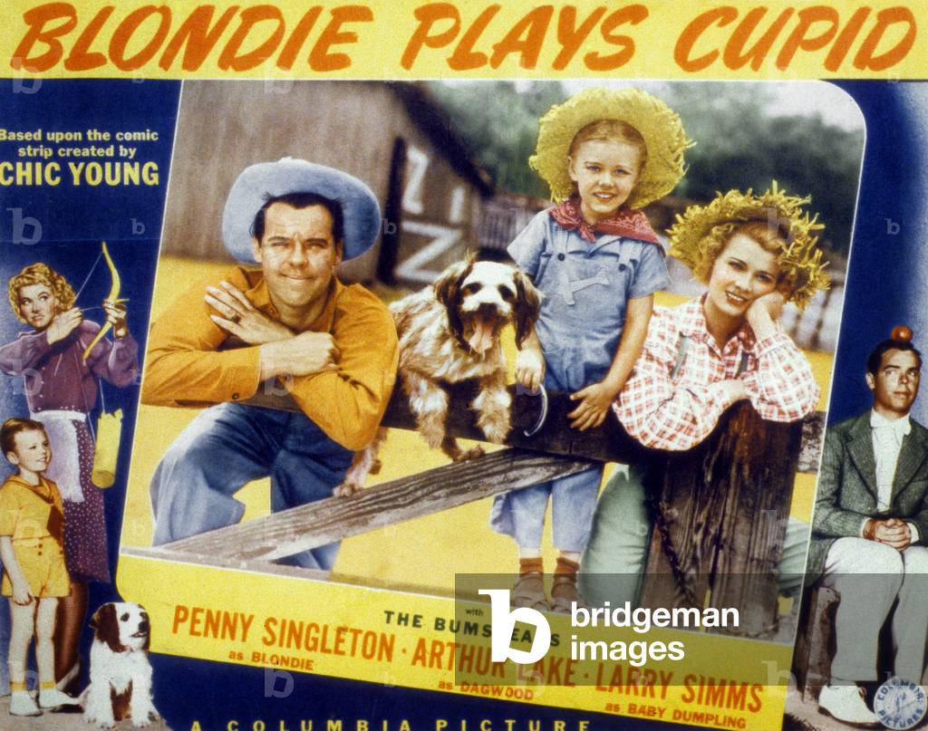 Blondie Plays Cupid, 1940 (print)
