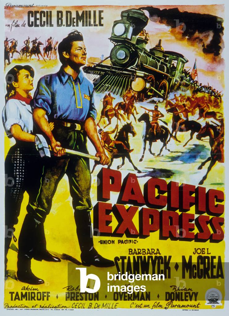 UNION PACIFIC, 1939 (poster)