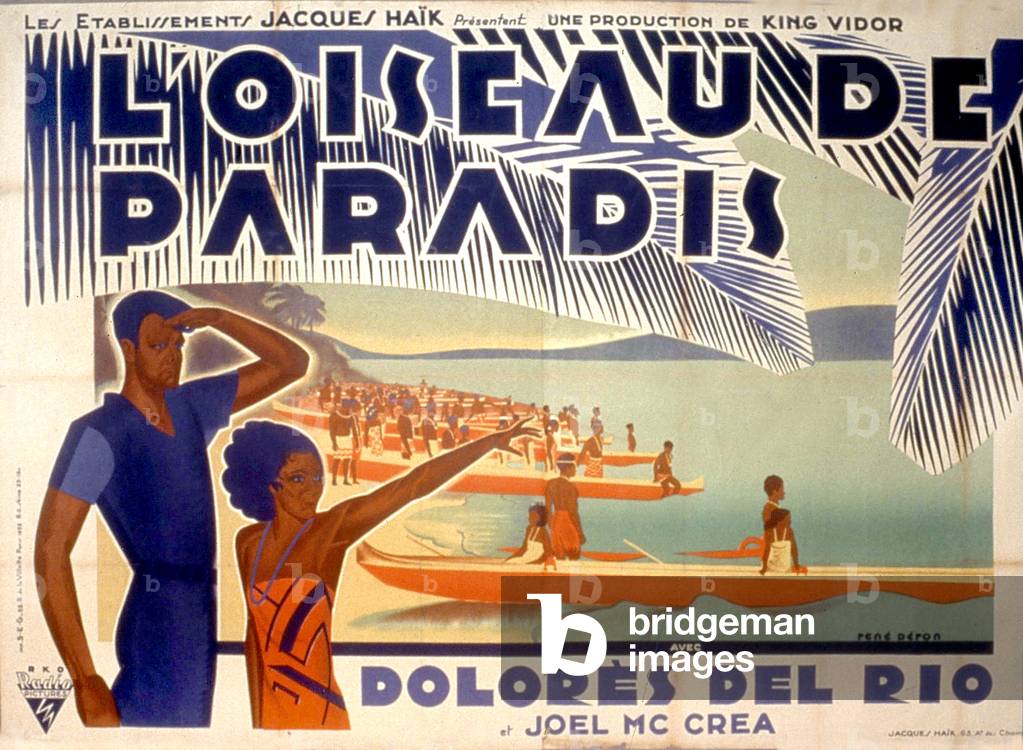 Affiche du film Oiseau du Paradis de KingVidor 1932