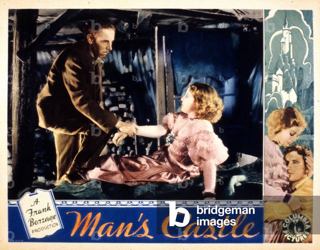 Man's Castle, Spencer Tracy and Loretta Young, 1933 (print)