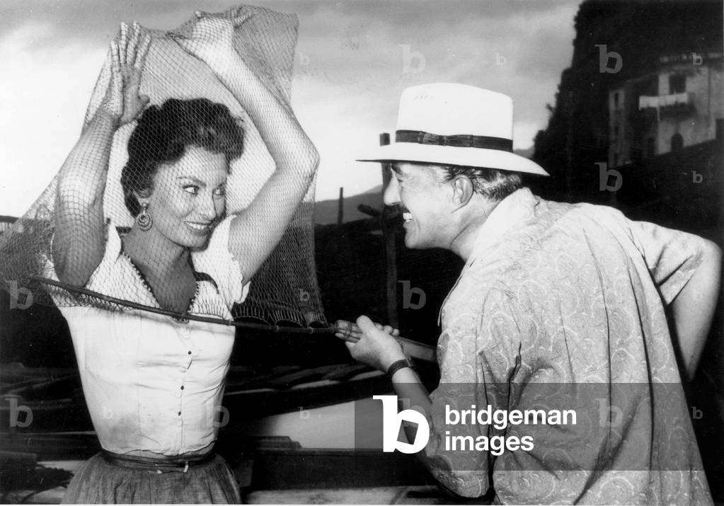 SCANDAL IN SORRENTO, (aka PANE, AMORE E...) 1955 (film still)