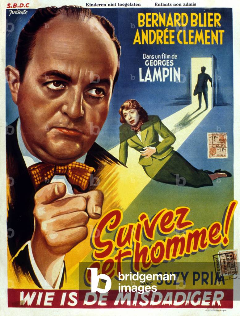 Follow That Man, 1953 (poster)
