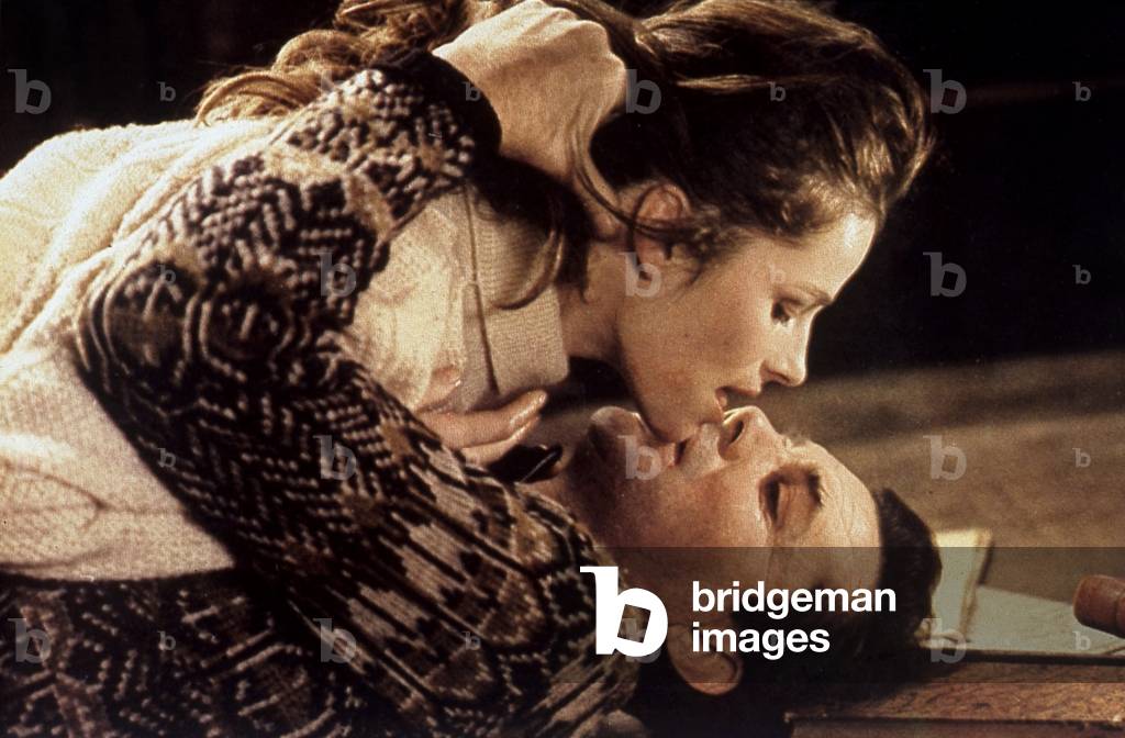 The Night Porter, Dirk Bogarde and Charlotte Rampling 1974 (film still)