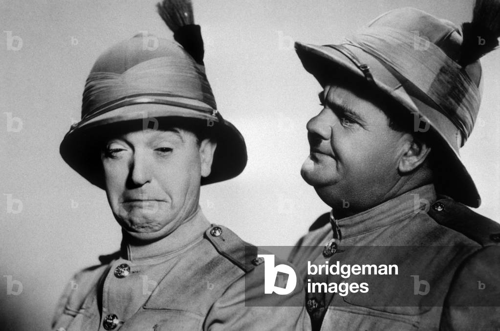 Bonnie Scotland, Laurel and Hardy, 1935 (film still)